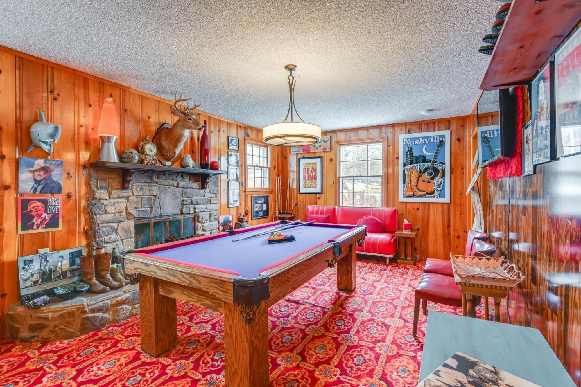 6 Mi To Downtown 70S-Themed Home In Nashville! Exterior photo