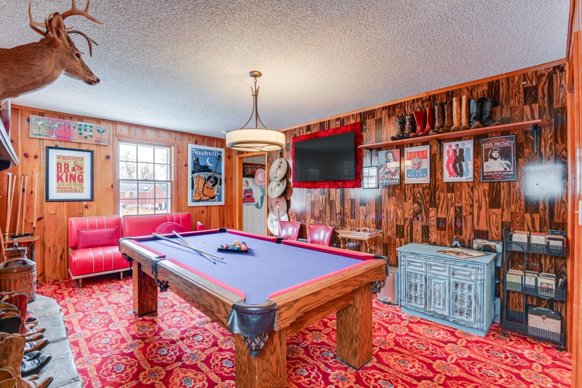6 Mi To Downtown 70S-Themed Home In Nashville! Exterior photo